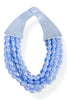 Full Investment Light Blue Layer Necklace