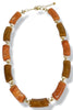 Make It Known Brown Beaded Necklace