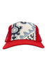 Kilim Trucker Hat - Red 313
