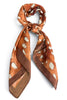 Oh Dear Brown Square Scarf