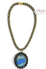 Made in the Deep South 1970s Agate & Onyx Brooch 1980s Rope Necklace