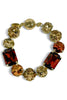Florence Golden Topaz Crsystal Bracelet