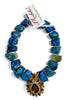 Made in the Deep South 1950s Juliana D&E Brooch 1960s Agate Beads Necklace