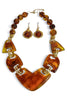 Moment For You Brown Statement Necklace