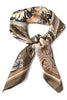 New Beginnings Taupe Square Scarf