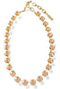 TOVA Sofia Fairy Dust Light Peach Necklace