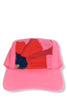 Suzani Hot Pink Kilim Patch Trucker Hat 7