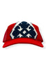 Kilim Trucker Hat - Red 243