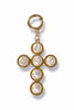 Cross Pearl Charm & Pendant