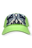 Kilim Baseball Hat - Lime 94 *Final Sale*