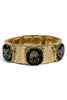 Get Me Through This Black Diamond Stone Stretch Bracelet