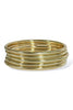 Everyday Gold Bangle Bracelet Set