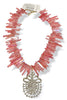 Made In The Deep South 1960s Brooch 1970s Aura Crystal Quartz Necklace