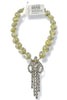 Made In The Deep South 1960s Brooch 1970s Crystal Necklace