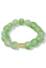 Jayla Recycled Glass Bead Stretch Bracelet