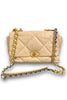 Chanel 19 Flap Bag Quilted Leather Maxi