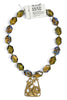 Made in the Deep South 1940s Dress Clip 1970s Glass Bead Necklace