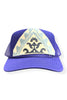 Kilim Trucker Hat - Purple 3