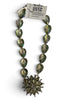 Made In The Deep South 1950s Brooch 1970s Glass Bead Necklace