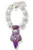 Made in the Deep South 1970s Amethyst 1970s Crystal Necklace
