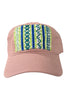 Kilim Baseball Hat - Dusty Rose 15