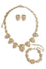 Showstopper Light Topaz Earring, Bracelet, Necklace Set