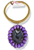 Made in the Deep South 1970s Agate 1970s Choker Necklace