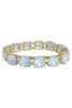 All Too Familiar Pastel Blue Stretch Bracelet