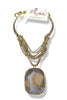 Made In The Deep South 1970s Agate 1970s Necklace