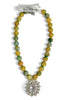 Made In The Deep South 1950s Brooch 1960s Agate Beads Necklace