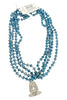 Made In The Deep South 1930s Dress Clip 1970s Crystal Necklace