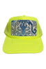 Kilim Trucker Hat - Neon Yellow 75