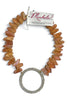 Made in the Deep South 1950s Buckle 1970s Quartz Necklace