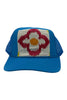 Kilim Trucker Hat - Electric Blue 42