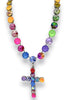 TOVA Donatella Watermelon Rainbow Necklace