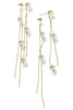 Where You Are Gold and Pearl Station Dangle Earrings