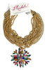 Made In The Deep South 1940s Czech Brooch 1980s DKNY Necklace