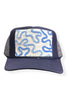 Kilim Trucker Hat - Navy 252