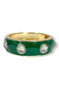Fully Complete Green Hinge Bracelet