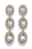 Head Over Heels Clear Drop Earrings