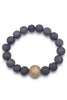 Brave Enough Bracelet - Grey Druzy