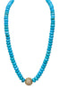Stand Firm Mini Necklace - Turquoise