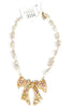 Made In The Deep South 1970s Brooch Baroque Pearl Necklace