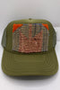 Kilim Trucker Hat - Olive 35