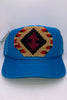 Kilim Trucker Hat - Turquoise 49 | Orijinal