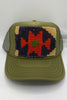 Kilim Trucker Hat - Olive 31