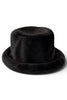 Teddy Black Fleece Bucket Hat