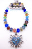 Quartz & Crystal Heart Chandelier Crystal Necklace | Rockstar In Rome