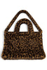 Here For A Statement Brown Leopard Fur Bag