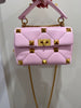 Valentino Pink/Gold Rockstud Puere